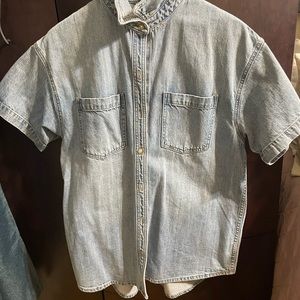 Aritzia Denim Forum shirt